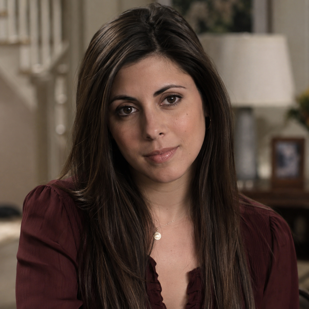 Jamie-Lynn Sigler as Meadow Soprano in The Sopranos, in a head-and-shoulders character portrait.