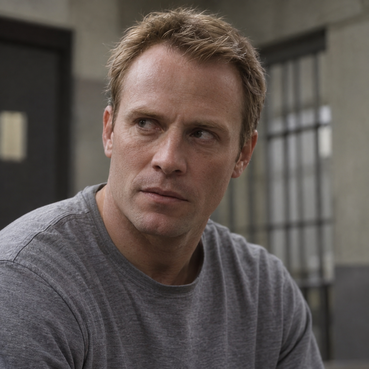Head-and-shoulders portrait of Lee Tergesen as Tobias Beecher in Oz.